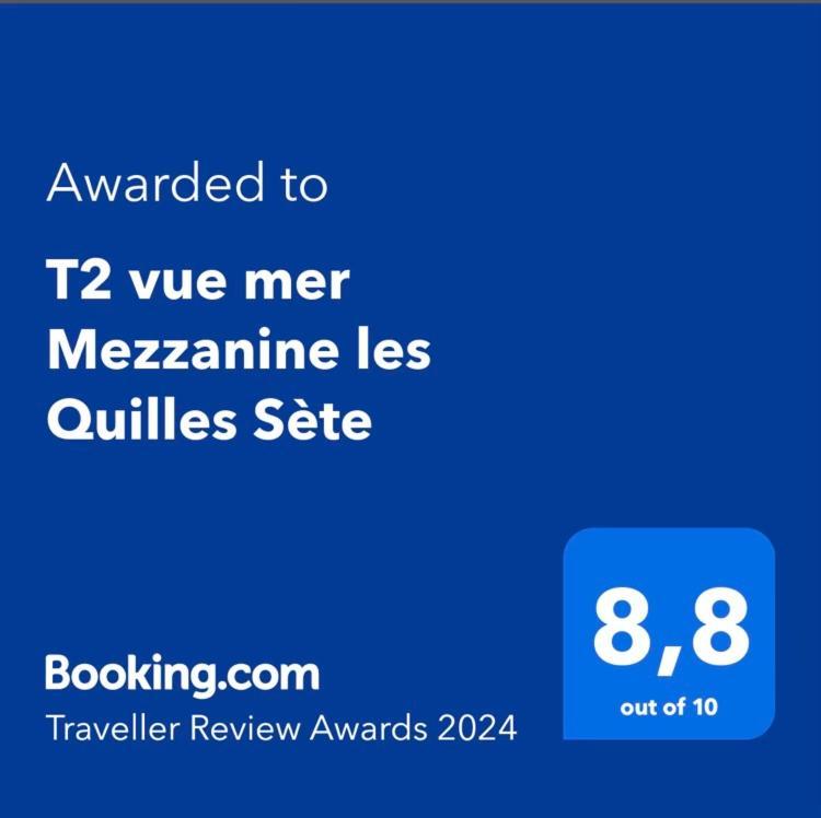 T2 Vue Mer Mezzanine Les Quilles Sete Ngoại thất bức ảnh